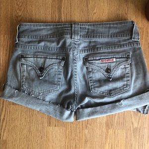 🌳SALE! Hudson Signature Flap-Pocket Grey Cut-Offs